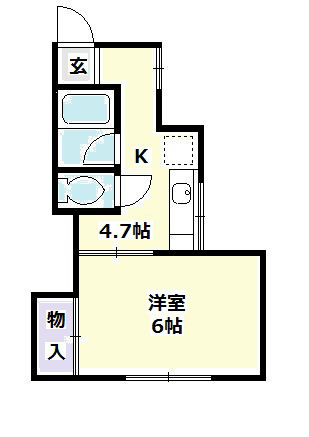 湘南ブライトヒルズ  207号室 間取り