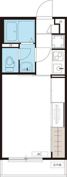 リブリ・Tバレル 201号室 間取り