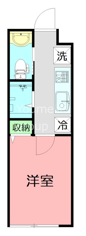 アイビーⅤ 112号室 間取り