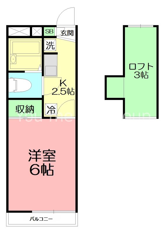 トラストヒルズ本鵠沼 202号室 間取り