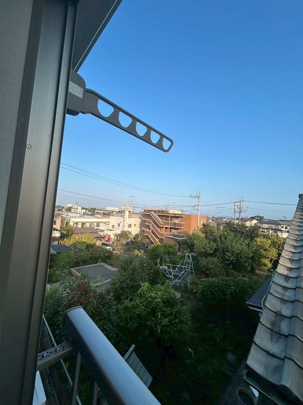 クラウンハイツ1   ベランダ