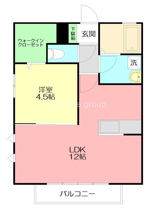 センチュリーハイムⅥ 202号室 間取り