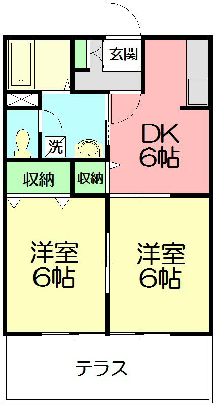 アネックス・T 105号室 間取り