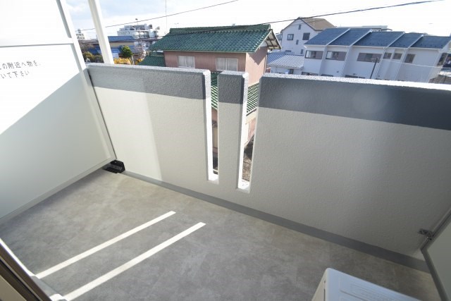 AIKOU MANSION ベランダ