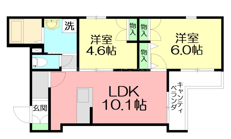 Ｃｅｌｅｓｔｉｎｅ　湘南 302号室 間取り