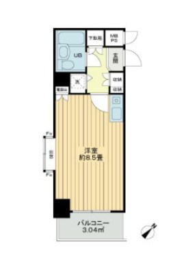 ライオンズマンション湘南藤沢第2 103号室 間取り
