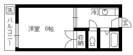 ヤングプラザ  間取り