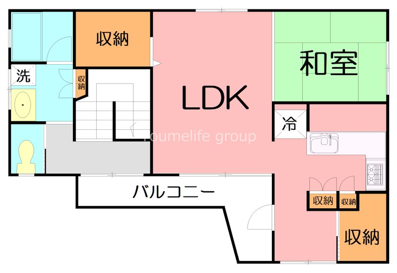 林様　戸建２階 間取り