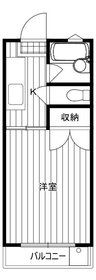 飛鳥井ビル 203号室 間取り