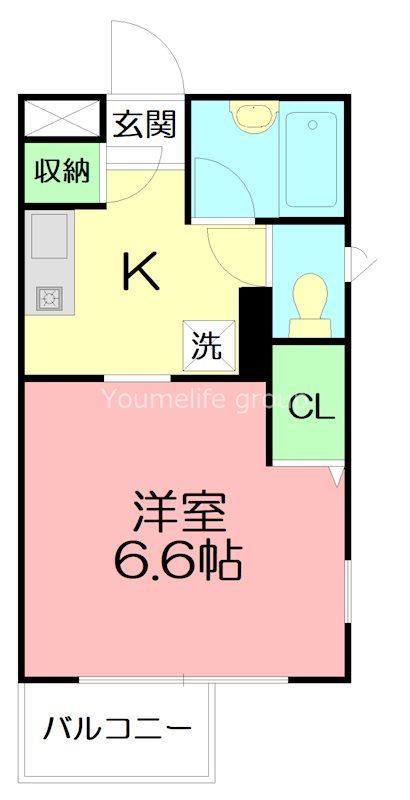 Rio鵠沼 401号室 間取り