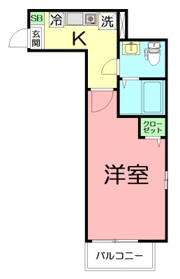 ヒルサイドテラス港南台 102号室 間取り