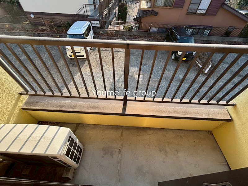 メイプルよりずみB ベランダ