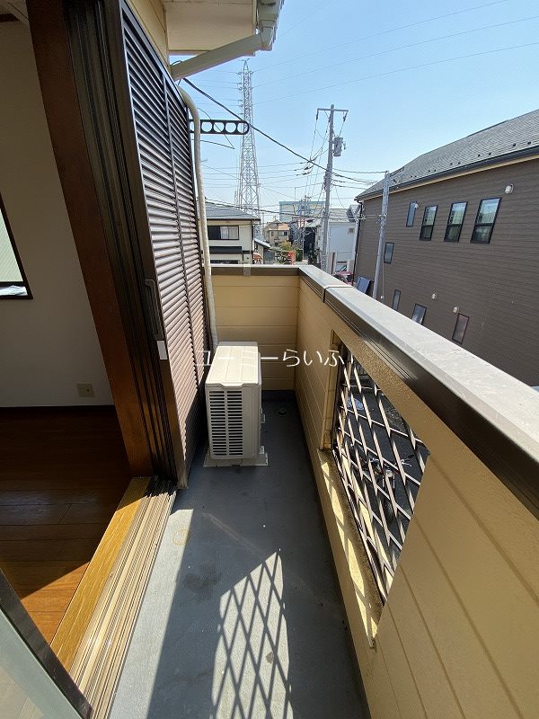 ひまわりハイツ ベランダ