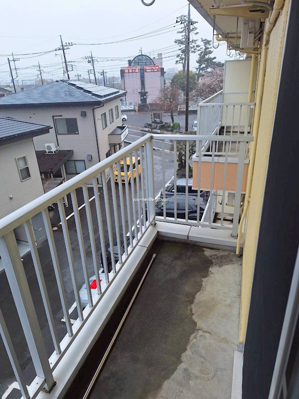 松栄ハイツ ベランダ