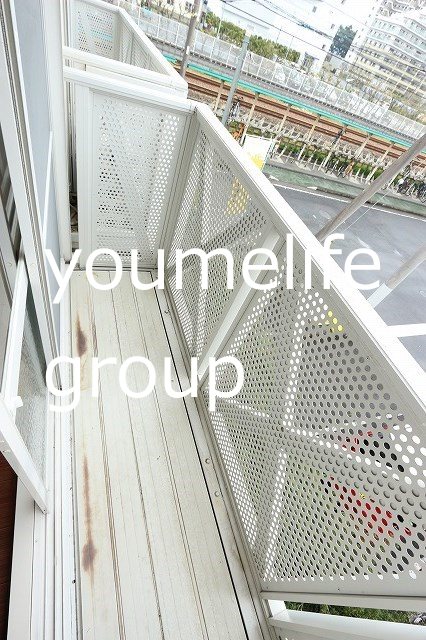 リブェールハイツB ベランダ