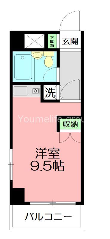 ヴィラ鵠沼 303号室 間取り