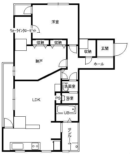 プレシャスイースト 201号室 間取り