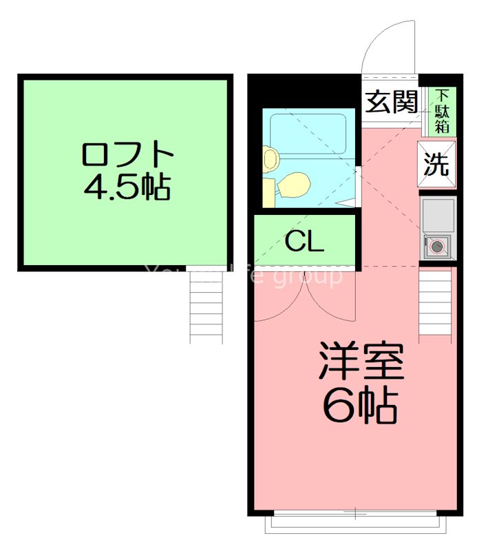 スタイリッシュ976 202号室 間取り