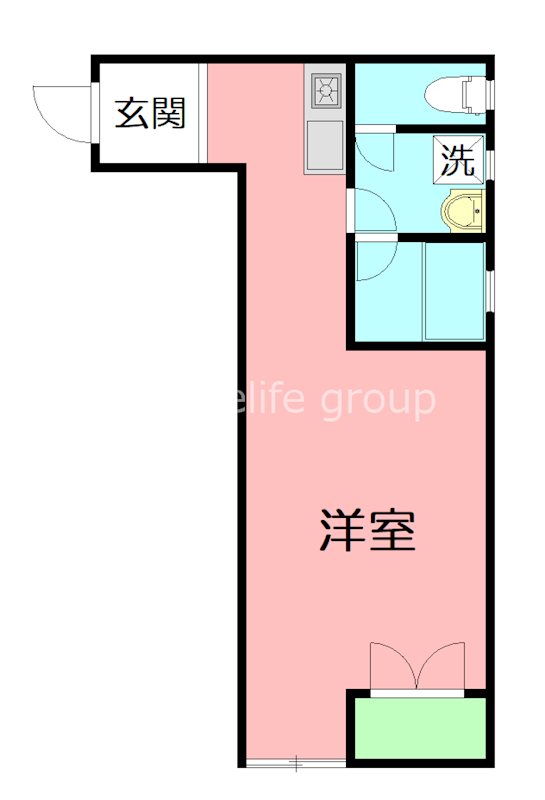 ヒロサワビル 302号室 間取り