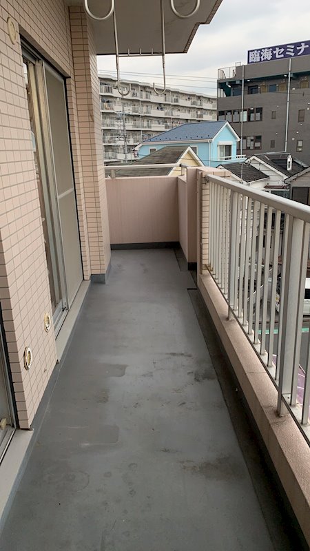 翠峯壱番館 ベランダ