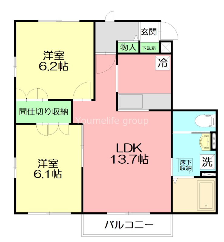セゾン 間取り