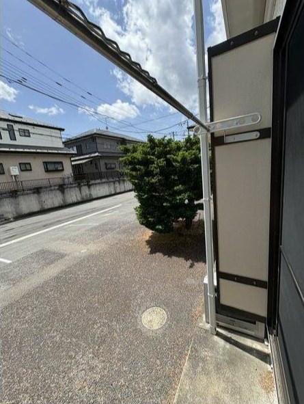 ヴィラ萩山A ベランダ