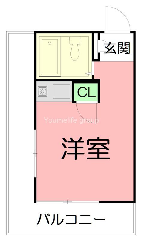 ラックスホーム本郷台 103号室 間取り