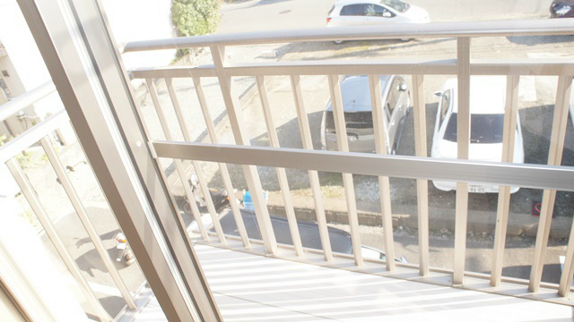 グランデ東海大 ベランダ