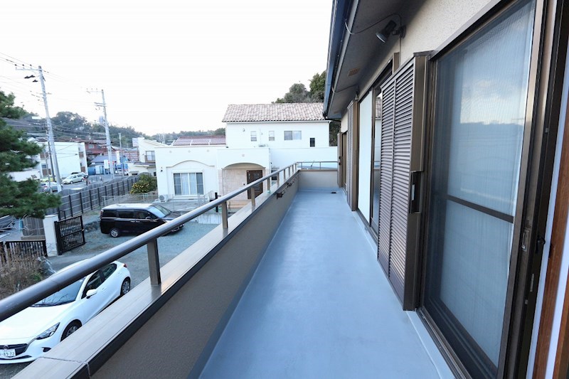 中村貸家 ベランダ