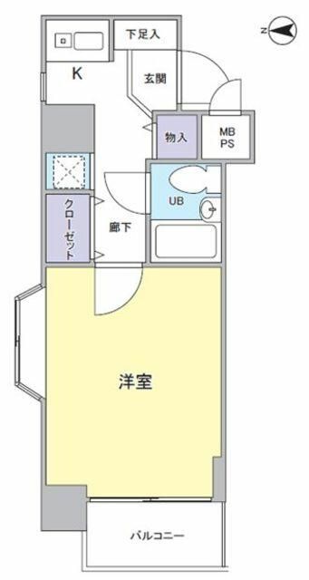ライオンズマンション本厚木第3 601号室 間取り