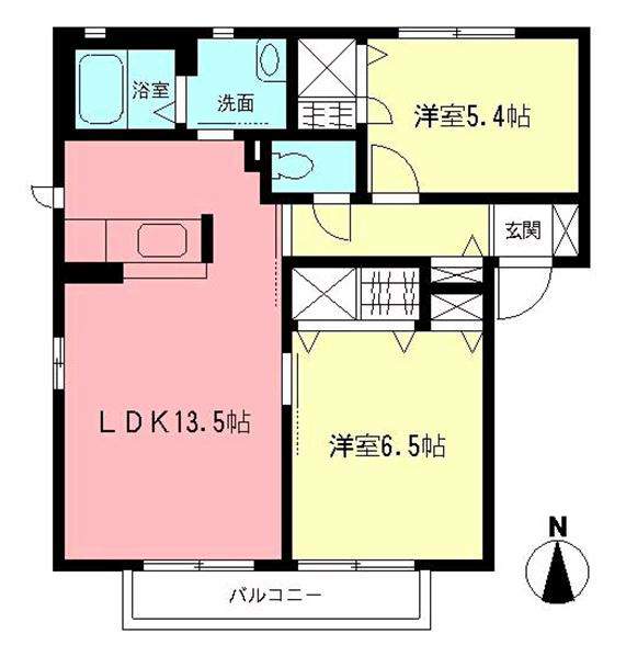 アメージングエステートⅠ 201号室 間取り