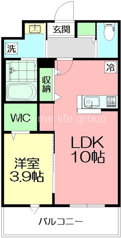 メゾンイナモトⅡ 205号室 間取り