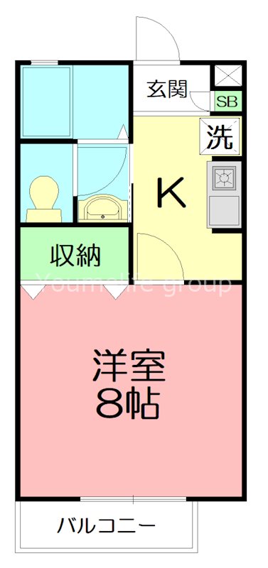 ハイツSICⅡ 103号室 間取り