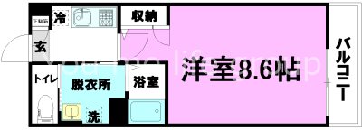 ソフィア55 105号室 間取り