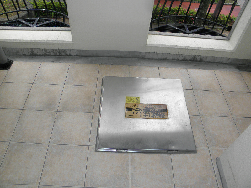 ラトゥール　レジュモー ベランダ