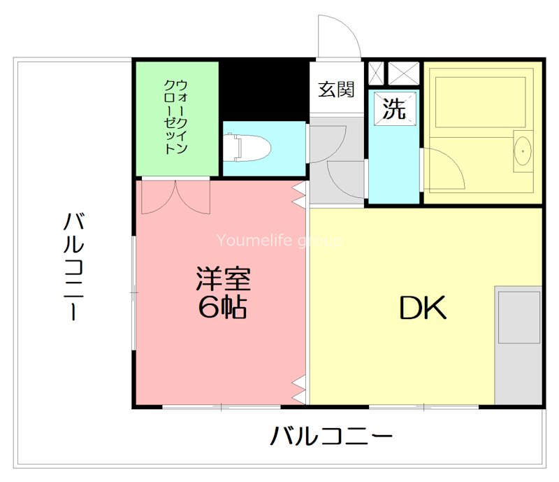 セントレージヒル 502号室 間取り