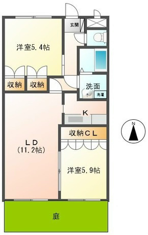 レジーナ 101号室 間取り