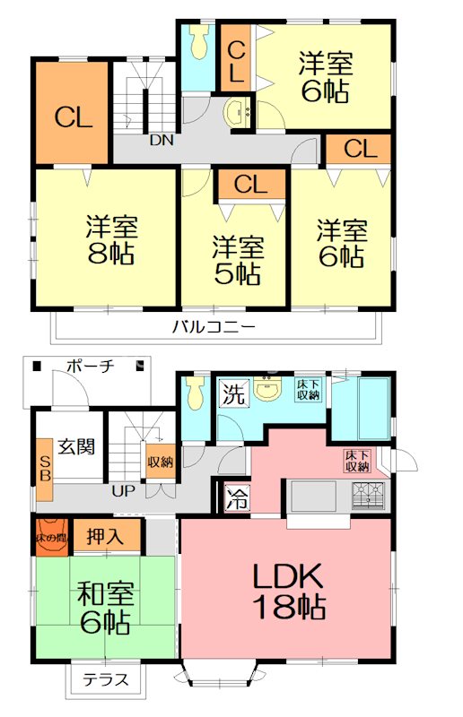 関谷898番一戸建 間取り