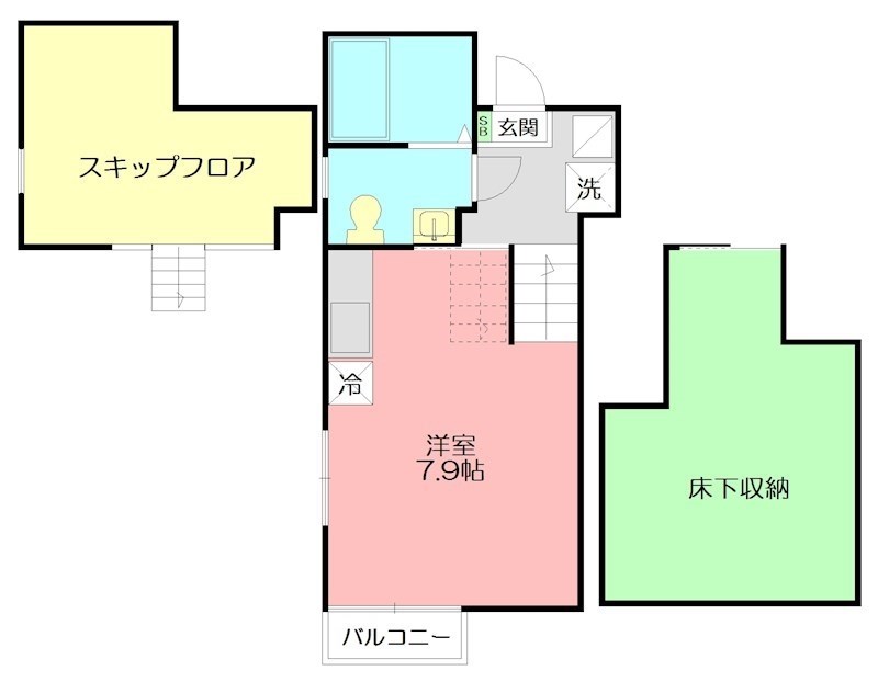 プレミア湘南 101号室 間取り