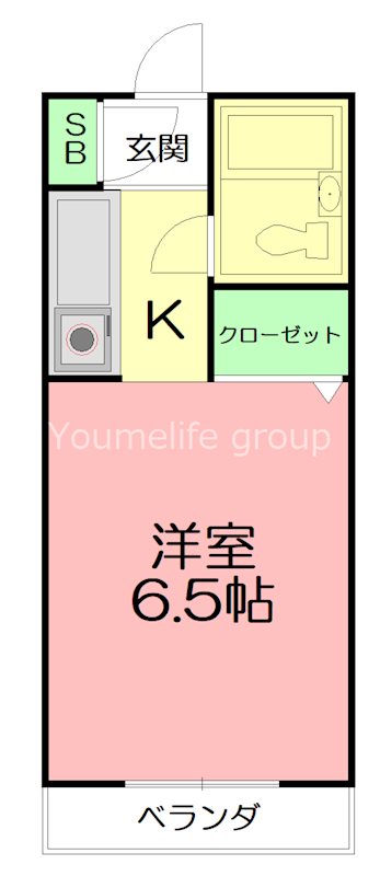 井上企画ビル 403号室 間取り