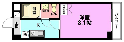 ハイブリッジ湘南Ⅲ 305号室 間取り