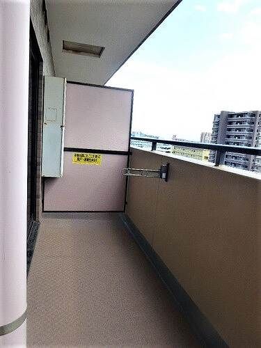 ライオンズマンション平塚宝町 ベランダ