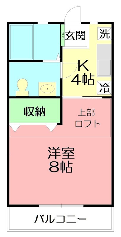 アイ　プレシア湘南 205号室 間取り