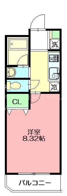ラ・メゾン・プラージュ 203号室 間取り