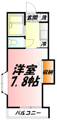 エトワール  101号室 間取り