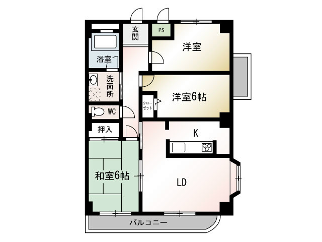 ローズパレス 間取り