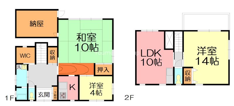 メゾン南矢名 間取り