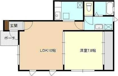 ブルーム 201号室 間取り