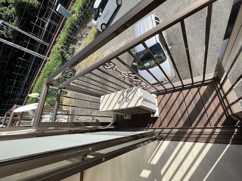 コスモハイツすぎな ベランダ