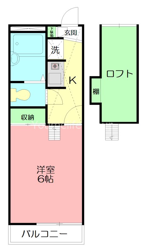 エトワール湘南とつか 201号室 間取り